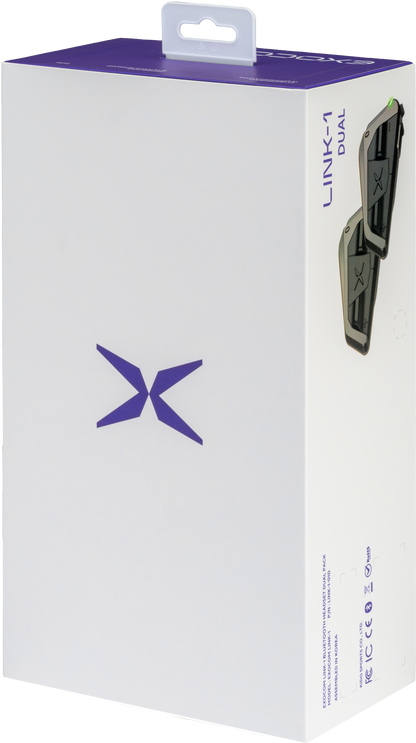 Exocom Link 1 Bluetooth Communicator (Dual Pack)