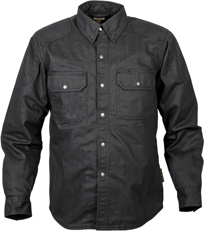 Covert Wax Riding Shirt Black Sm