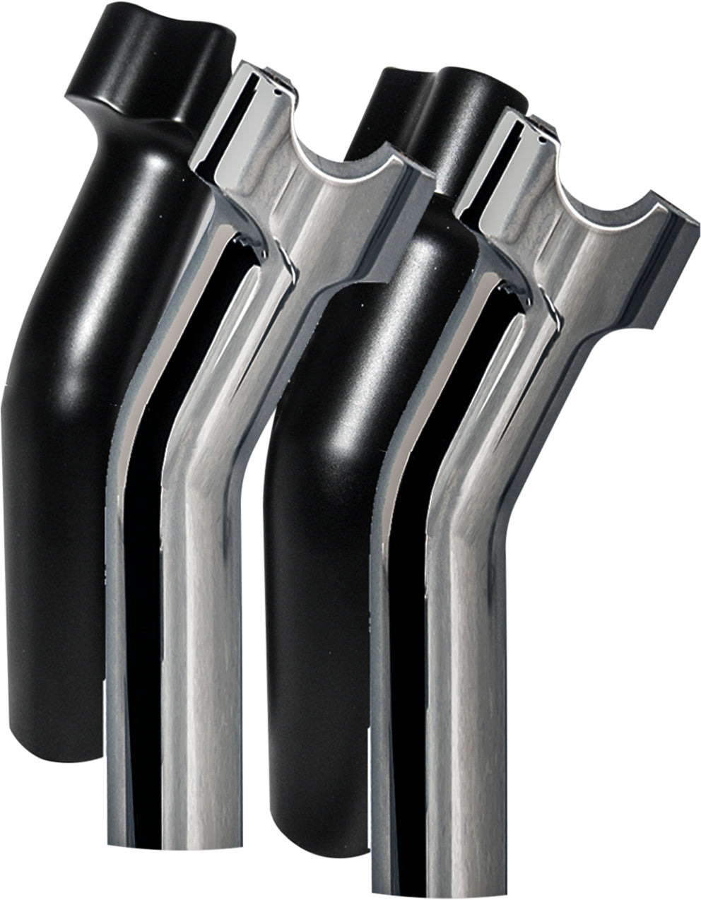 Chubby 5.5" Pullback Risers Black