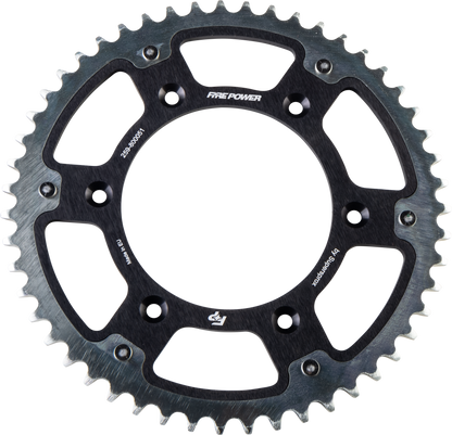 Rear Sprocket Hybrid 51t Blk/Sil