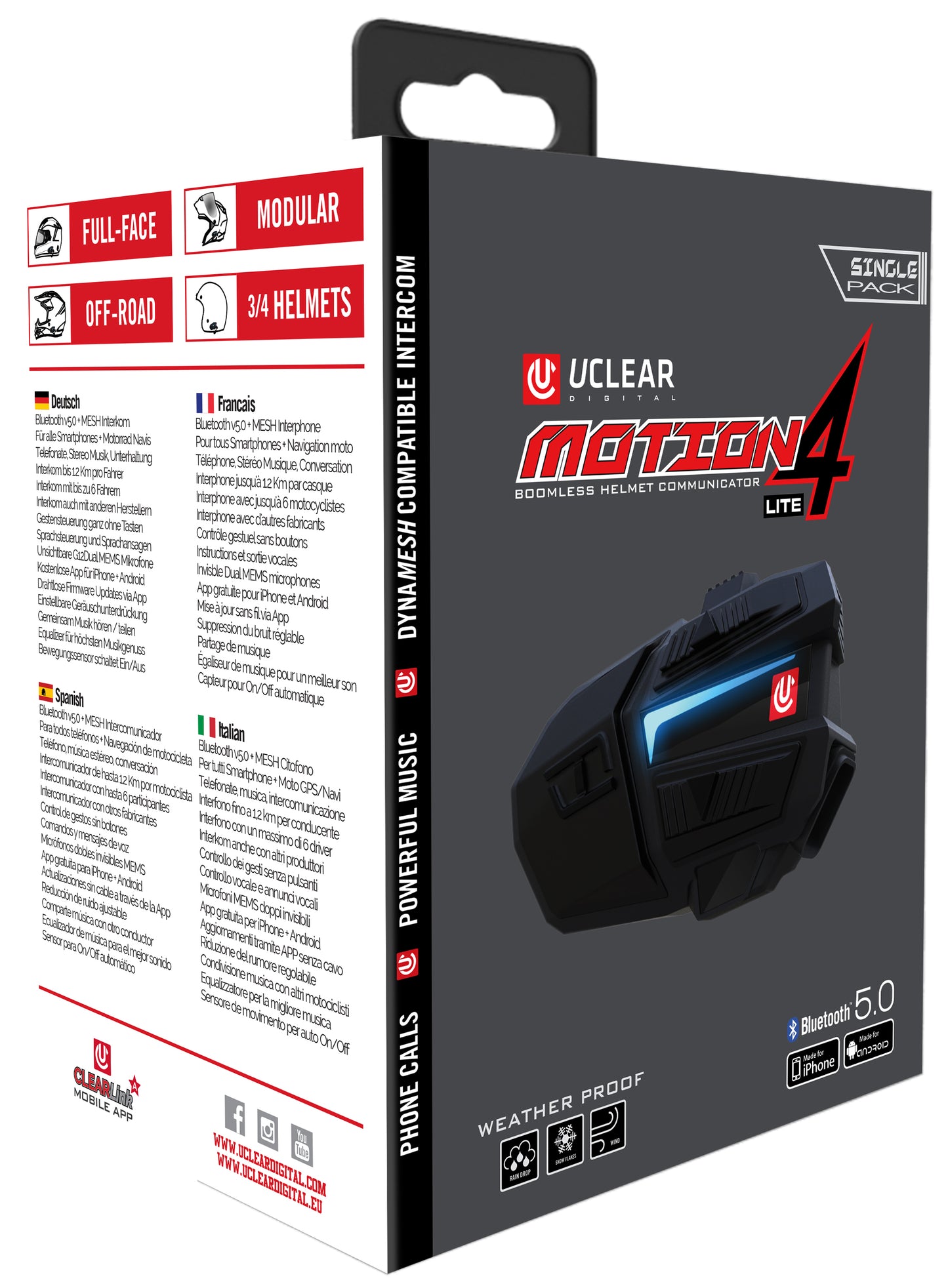 Motion 4 Lite Bluetooth Communicator