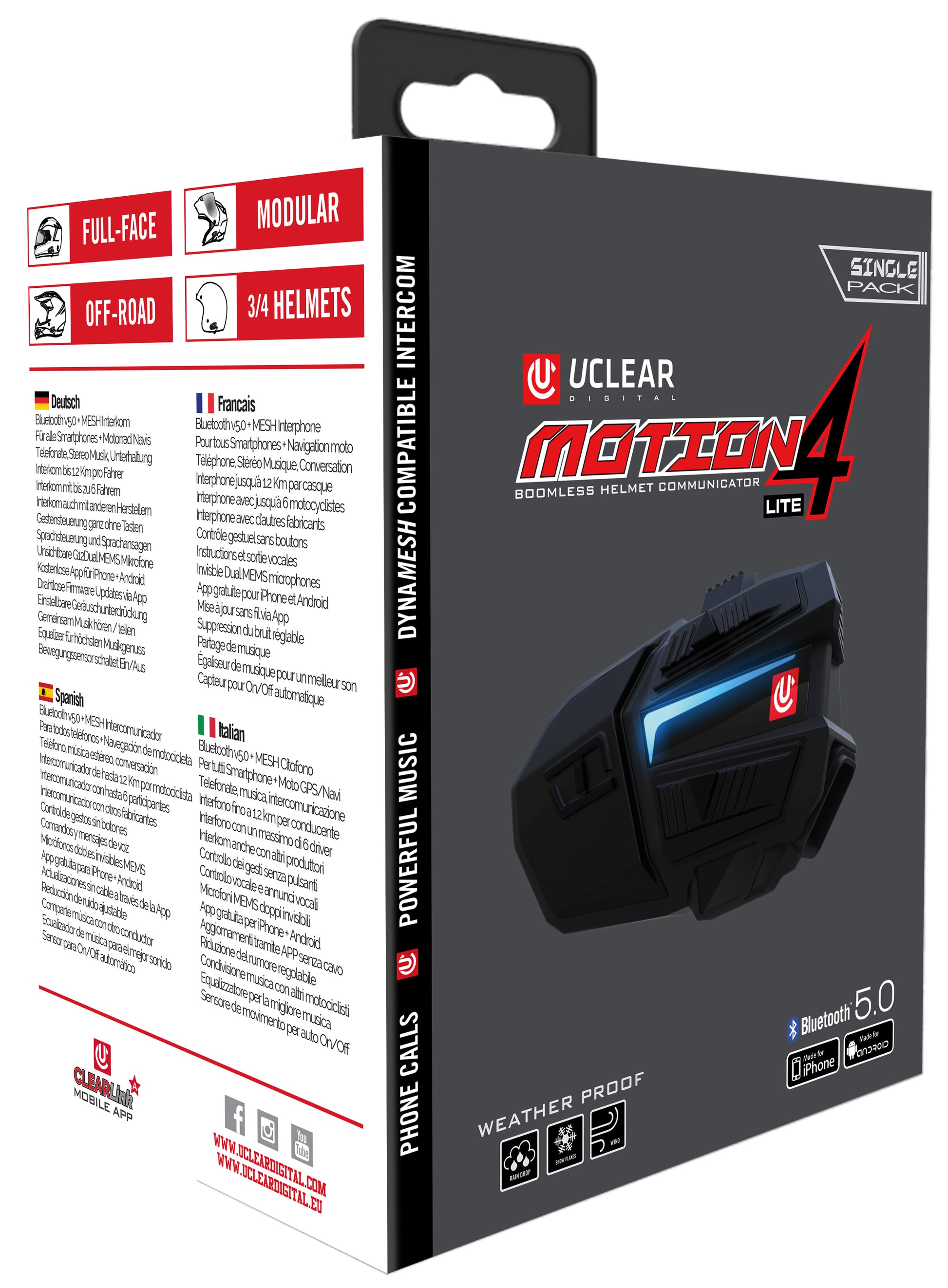 Motion 4 Lite Bluetooth Communicator
