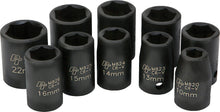 10 Pc 1/2" Met Imp Skt Set Shallow