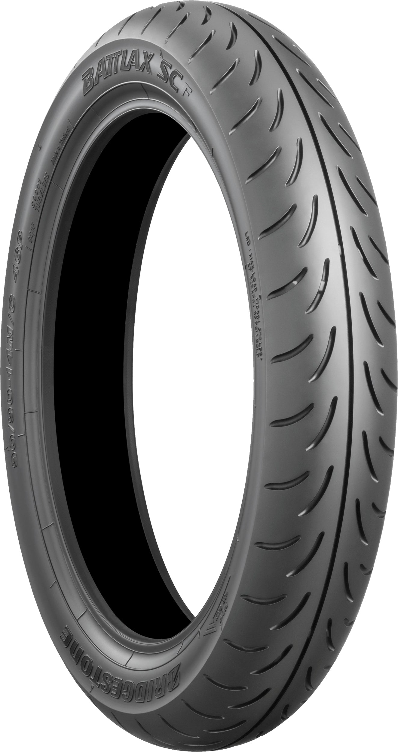 Tire Battlax Sc Front 120/70 12 51s Bias Tl