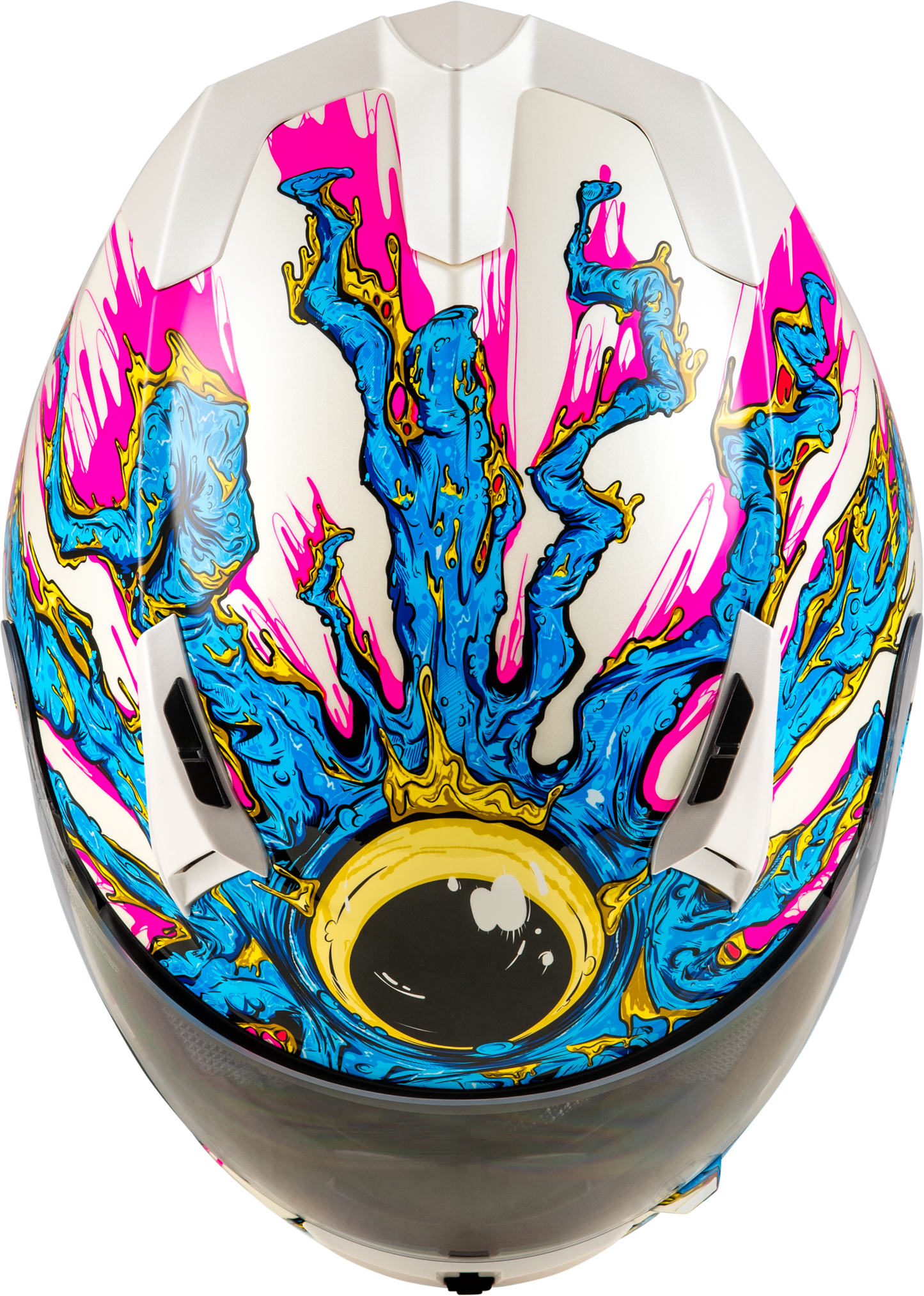 Revolt Space Creep Helmet Light Blue/White/Pink Xl