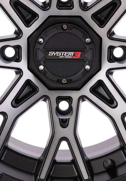 St6 Wheel 14x7 4+3 (+10mm) 4/137 Matte Dark Tint