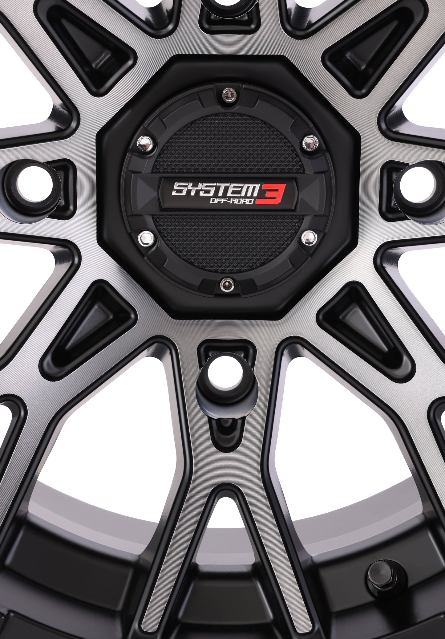 St6 Wheel 12x7 4+3 (+10mm) 4/110 Matte Dark Tint