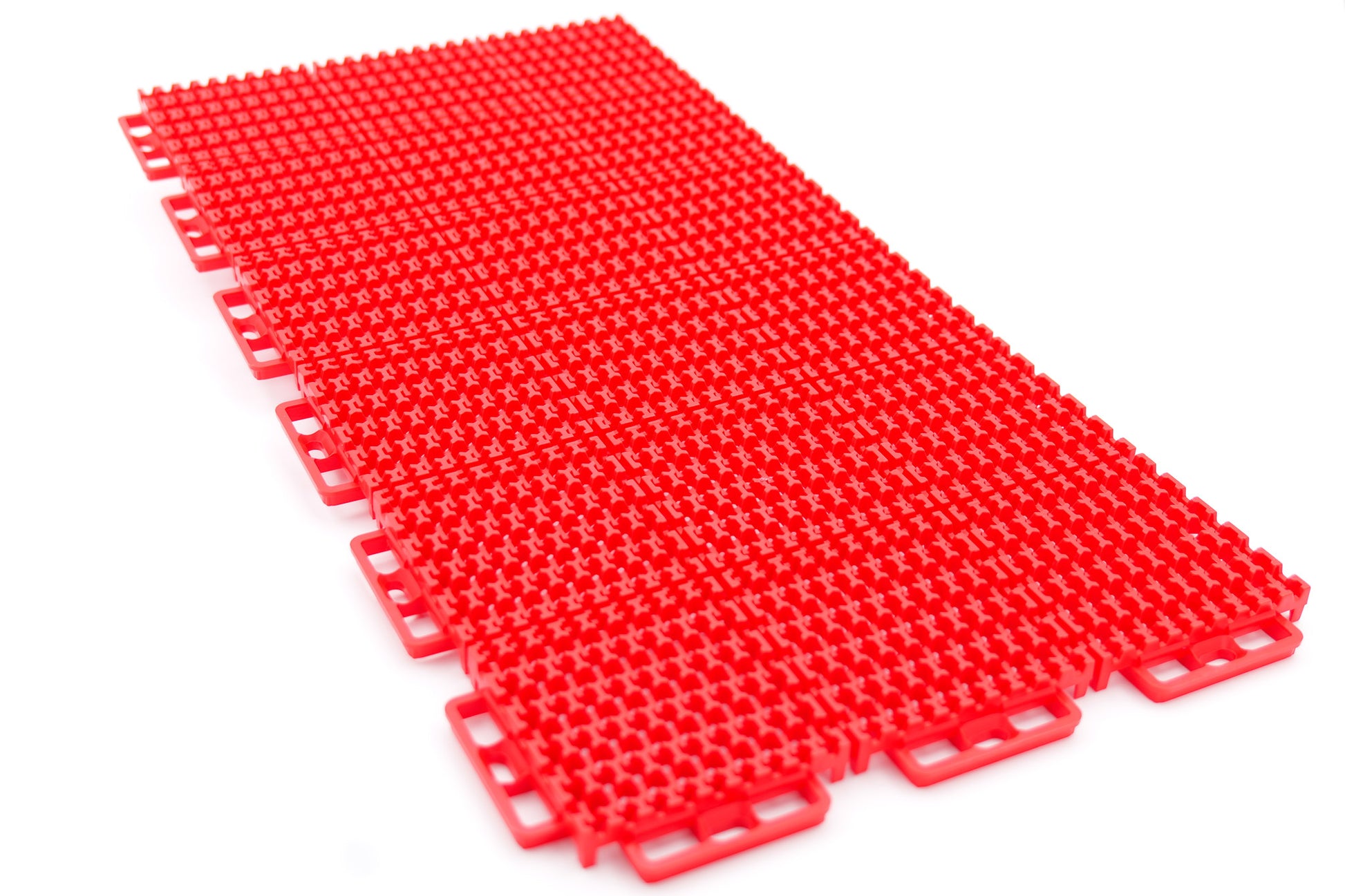 Protech Xt Flooring Traction Red 8 Pc