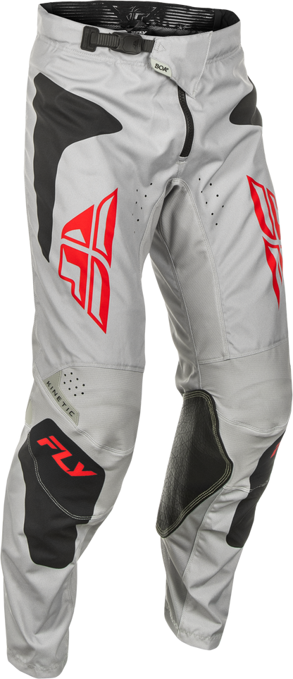 Kinetic Sym Pants Light Grey/Red/Black Sz 32