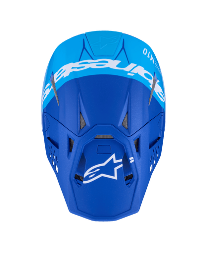 Supertech S M10 Flood Helmet Met Blu/Md Blu/Blk Crb M&G Sm
