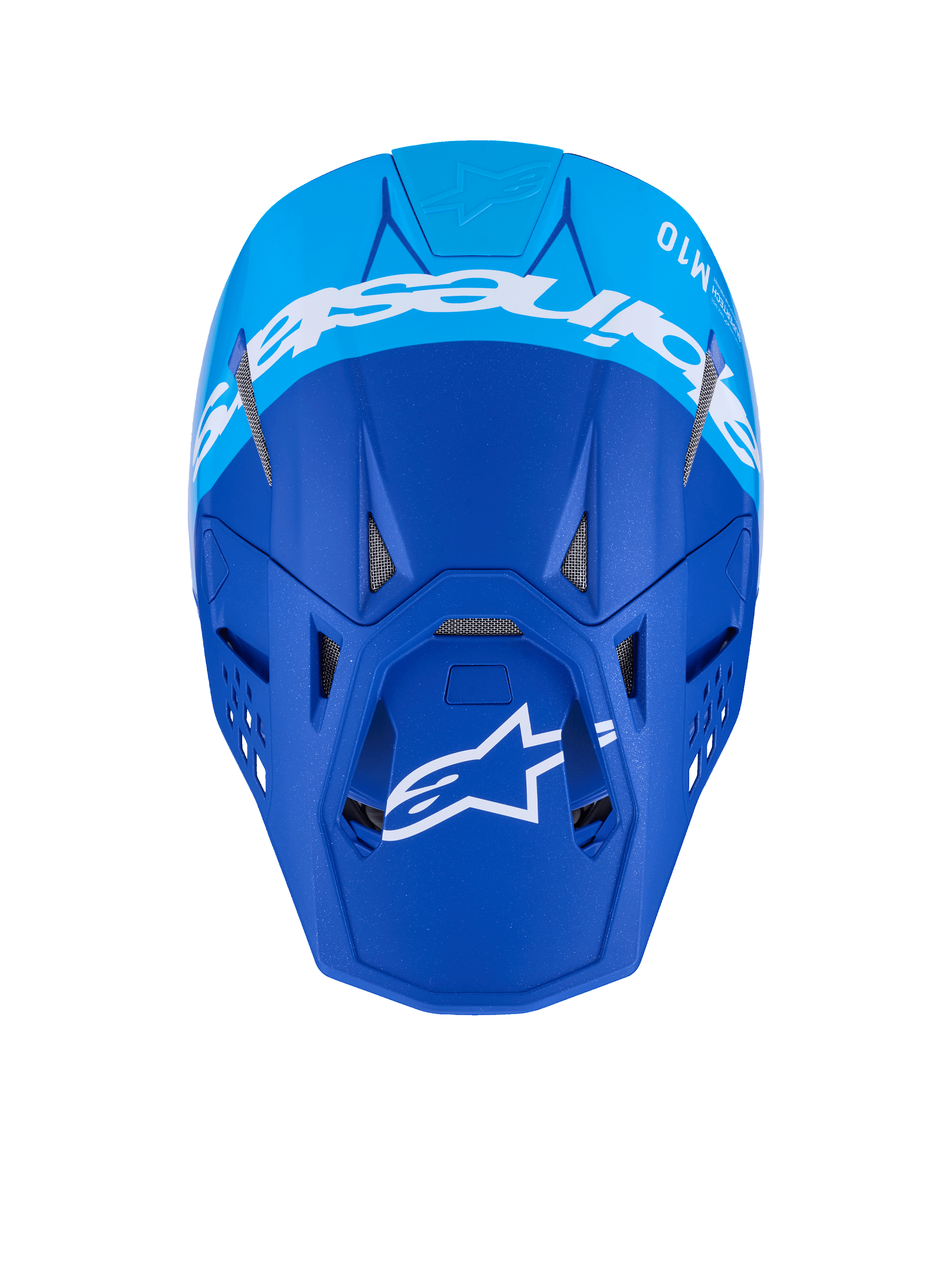 Supertech S M10 Flood Helmet Met Blu/Md Blu/Blk Crb M&G Lg