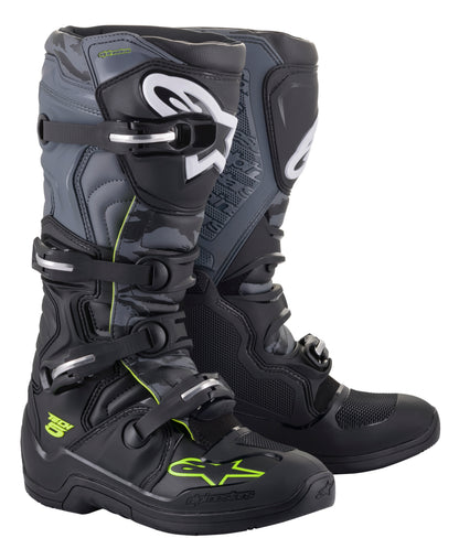Tech 5 Boots Blk/Cool Grey/Ylw Fluo Sz 10