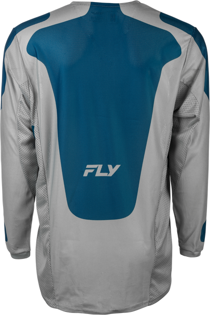 Kinetic Mesh Sym Jersey Grey/Blue Lg