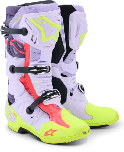 Tech 10 Supervented Purp/Ylw Fluo/Diva Pink 8