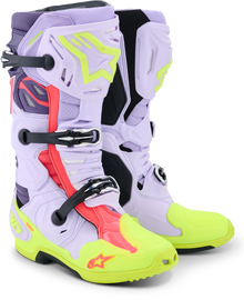 Tech 10 Supervented Purp/Ylw Fluo/Diva Pink 9