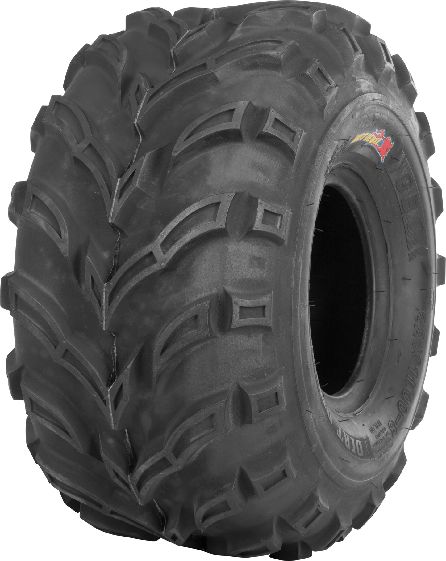 Tire Dirt Devil A/T Rear 25x12 10 Bias Lr495lbs