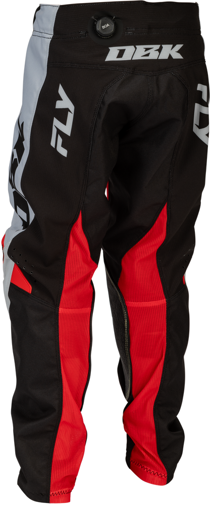 Youth Kinetic Dbk Pants Grey/Black/Red Sz 26
