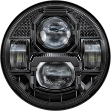 5 3/4" Led Headlight Rugged Ultra View Black