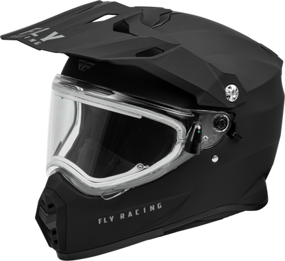 Trekker Cw Solid Helmet Elec Shld Matte Black Md