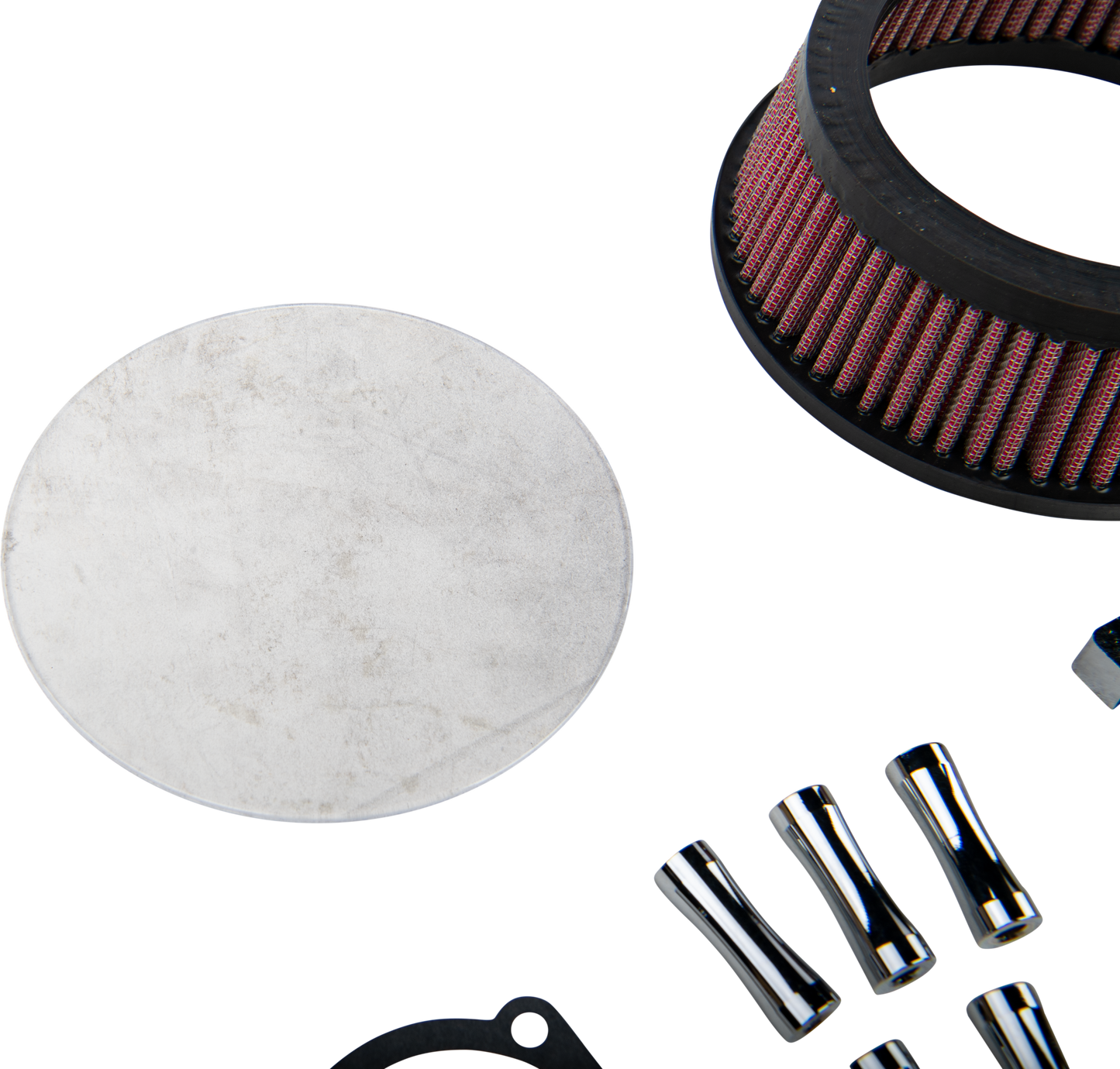 Commodore Air Cleaner Kit Chrome W/ Clear Window