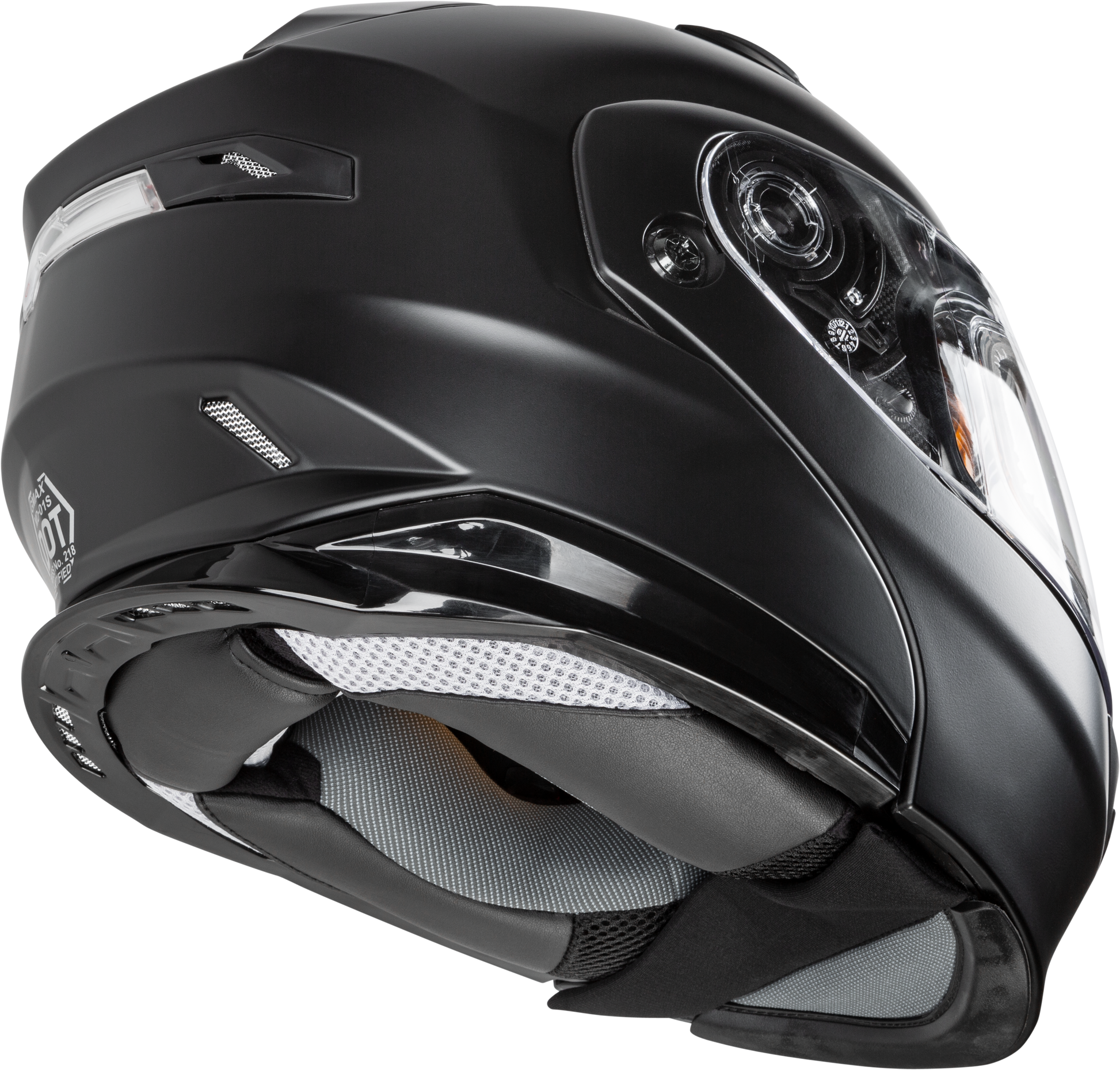 Md 01s Modular Snow Helmet Matte Black 3x