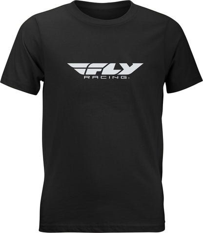 Youth Fly Corporate Tee Black Ym