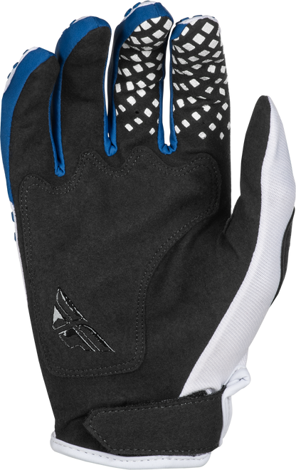 Kinetic Center Gloves White/Navy Xs