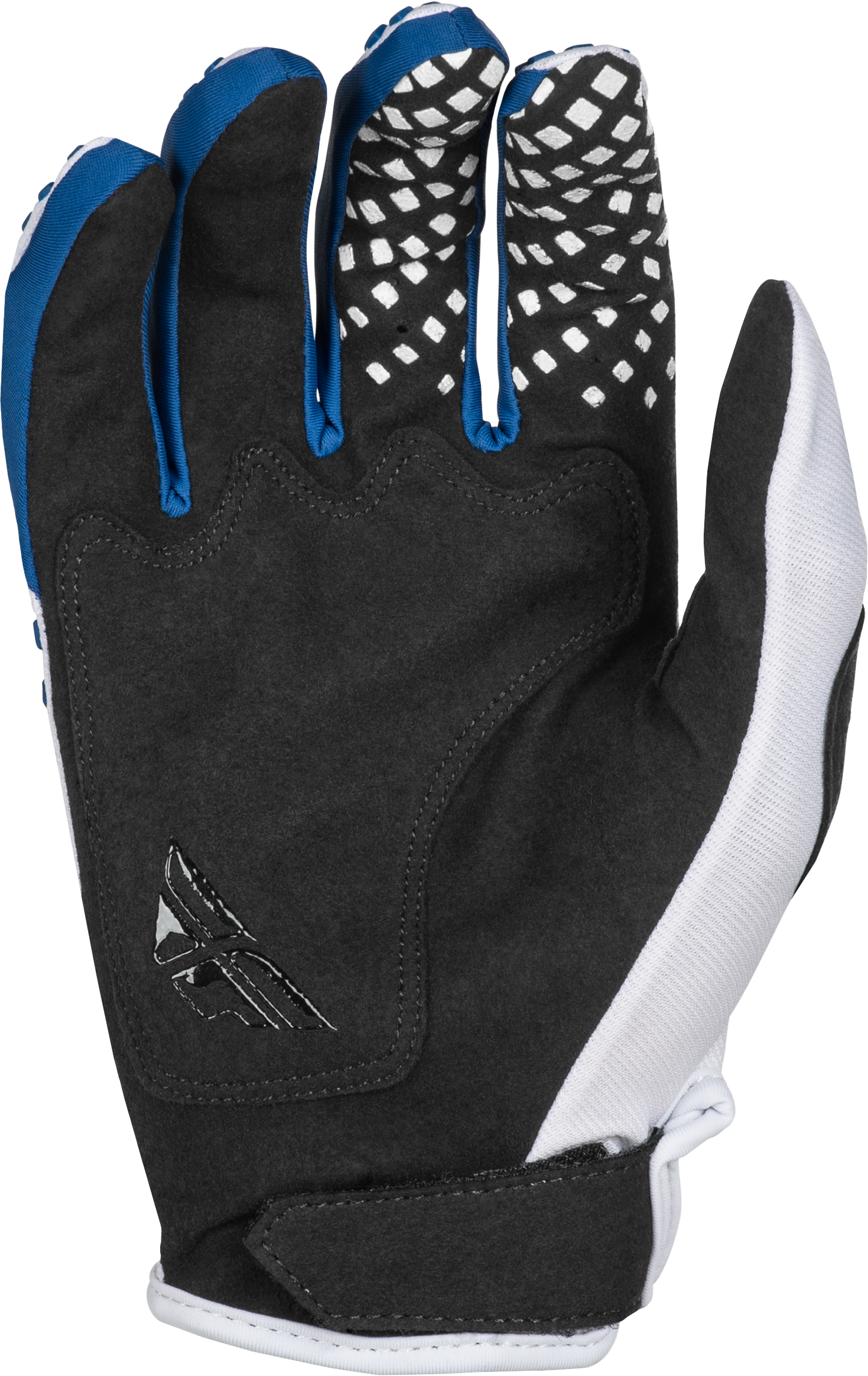Kinetic Center Gloves White/Navy Sm