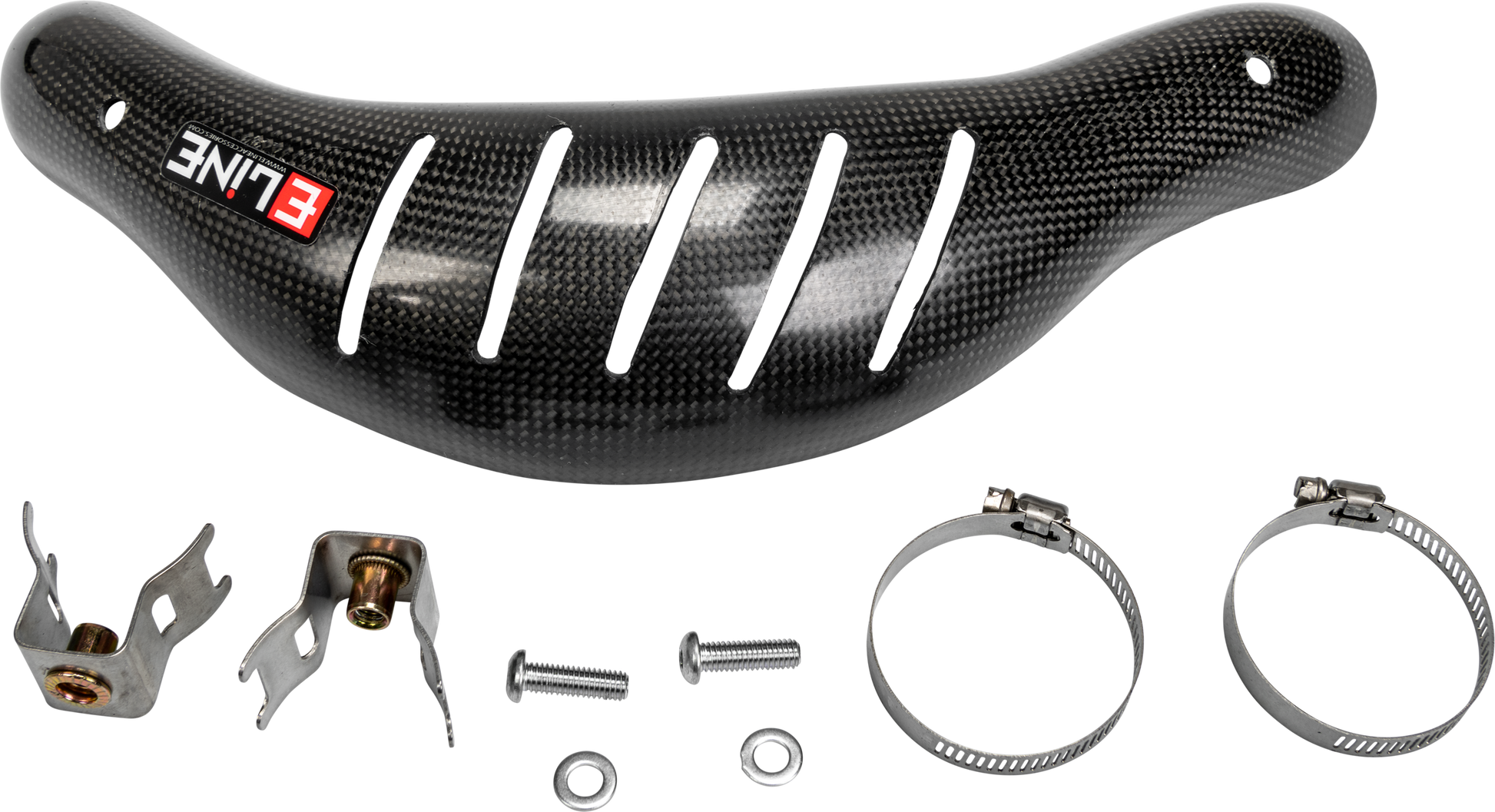 Carbon Fiber Heat Shields Hus/Ktm