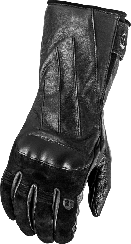 Hook Gloves Black Md