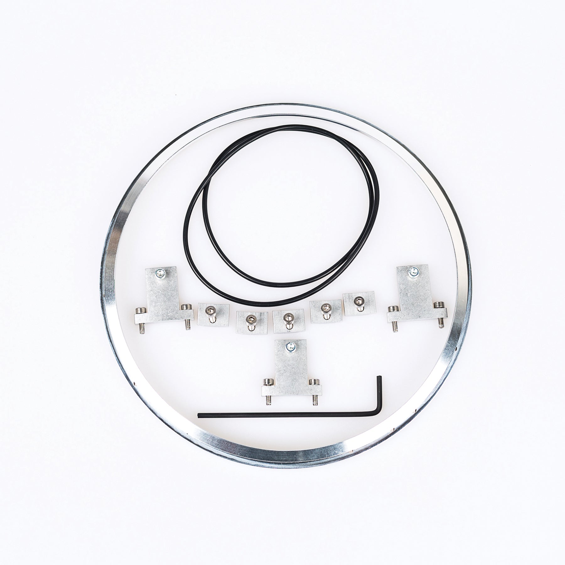 7" Adapter Ring Kit Raw Ducati