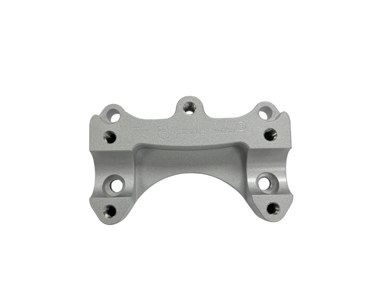 Handlebar Risers Silver W/Ram Ball Tri