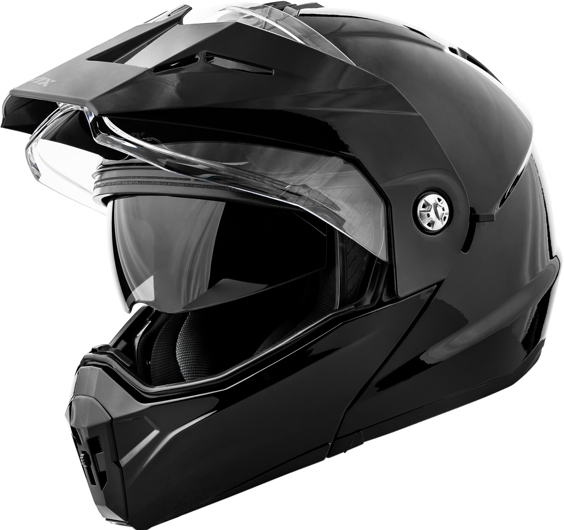 Md 74 Solid Helmets Black Xs