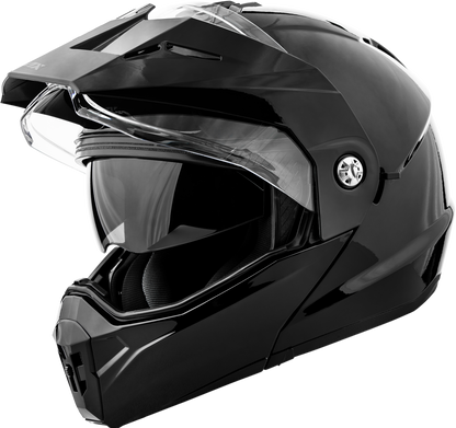 Md 74 Solid Helmets Black Xs