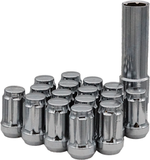 12mmx1.50 Lock Style Lug Nuts W/Key 16/Pk
