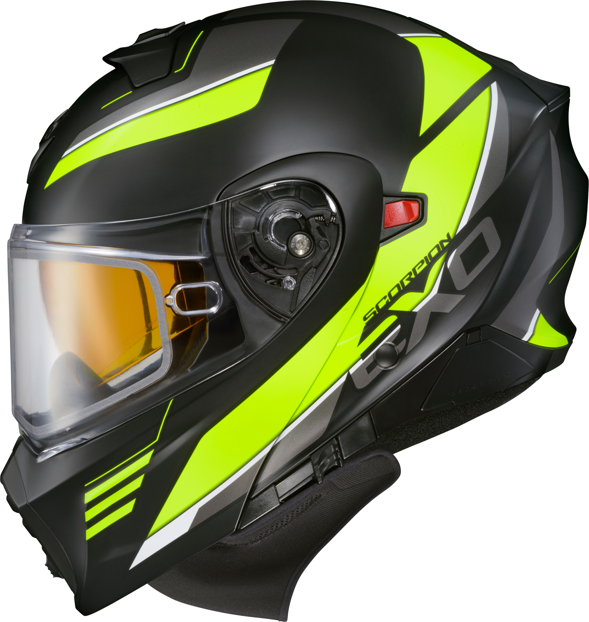 Exo Gt930 Cold Weather Helmet Modulus Hi Vis Xl (Electric)