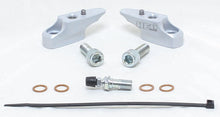 Handlebar Risers Silver Bmw