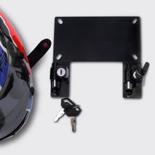 License Plate Bracket W/Helmet Lock Black Bmw