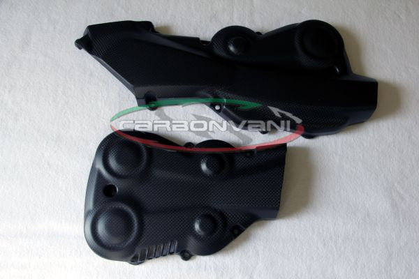 CARBONVANI - DUCATI 2017+ MONSTER 821 / 1200 CARBON FIBER TIMING BELT COVER KIT - UPPER AND LOWER