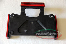 CARBONVANI - DUCATI MONSTER 797 / 821 / 1200 CARBON FIBER LICENCE HOLDER USA (plate mount only)