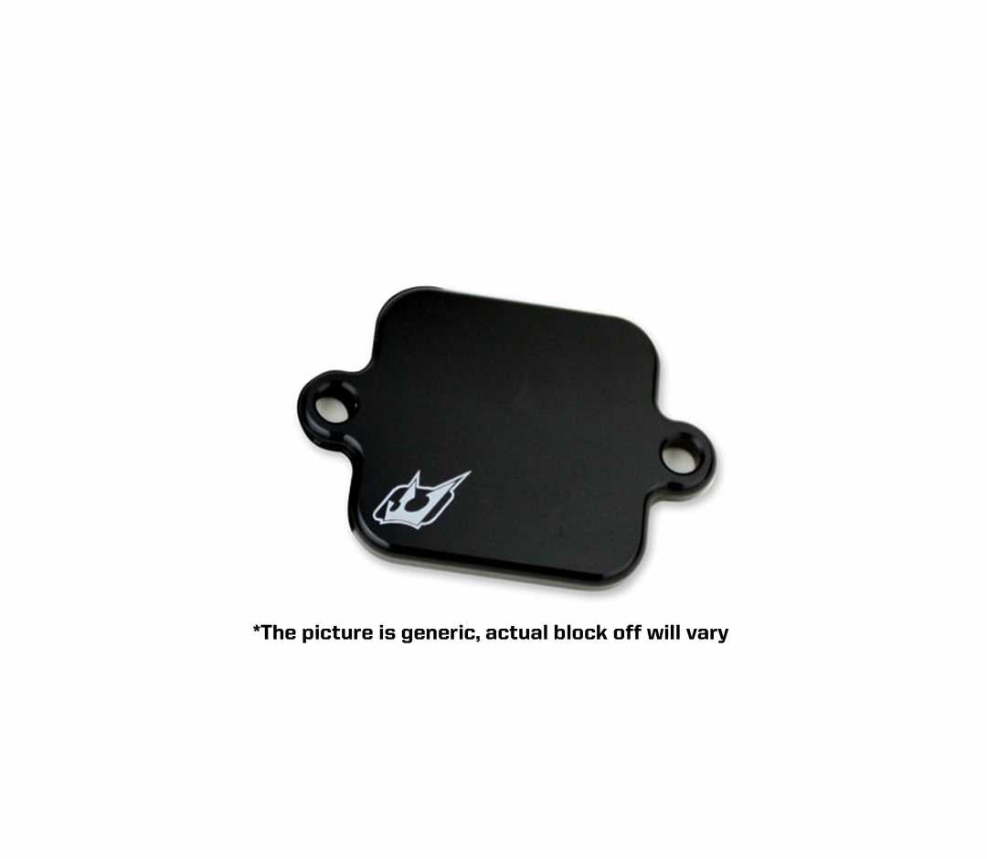 Driven Racing Engine Block off plate kit for Yamaha FJR1300 (05-17)