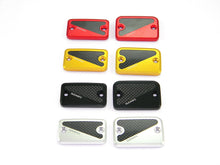 DBK Special Parts (Ducabike) Billet Front Brake & Clutch Reservoir Caps for the Ducati Scrambler 1100 / 2019+ 800's