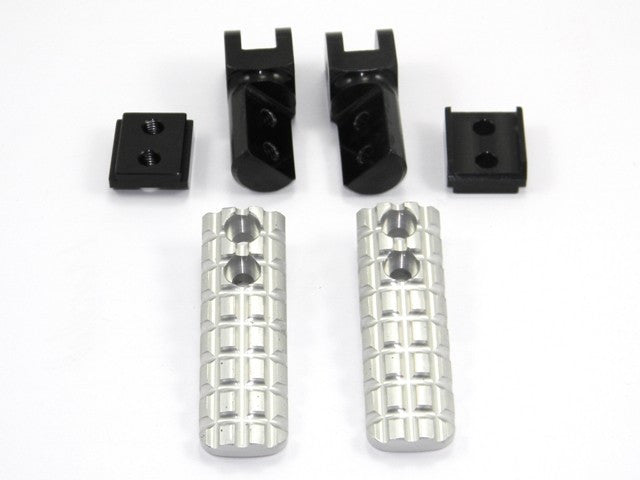 DBK Special Parts (Ducabike) Adjustable Passenger 'Solid' Footpegs for Ducati