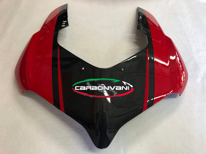 Carbonvani - Ducati Panigale V4 / S (22-24) Carbon Fiber Headlight Fairing - RED