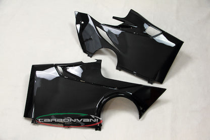Carbonvani - Ducati Panigale V4 / S / R Carbon Fiber Belly Pan (2 piece kit) (2022+)
