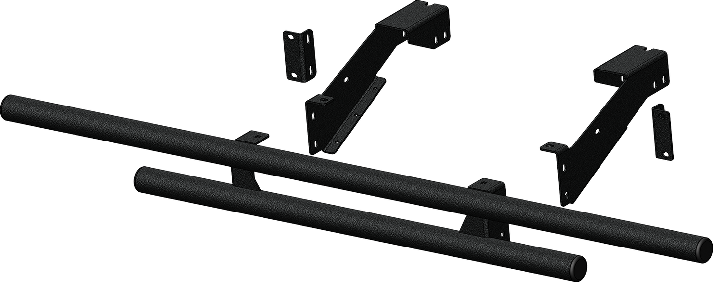 Rear Bumper Black Pol