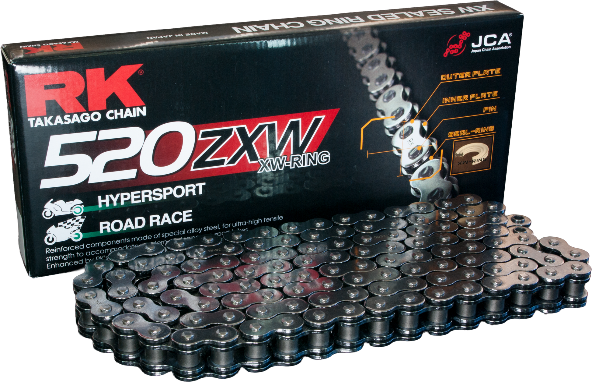 Cc520zxw Drive Chain Chrome 520 X 120