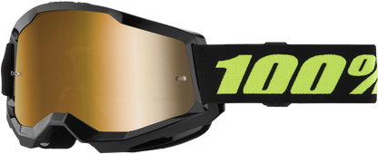 Strata 2 Goggle Solar Eclipse Mirror True Gold