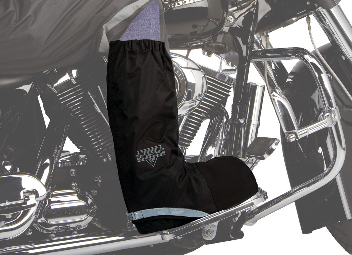 Waterproof Rain Boots Black Lg