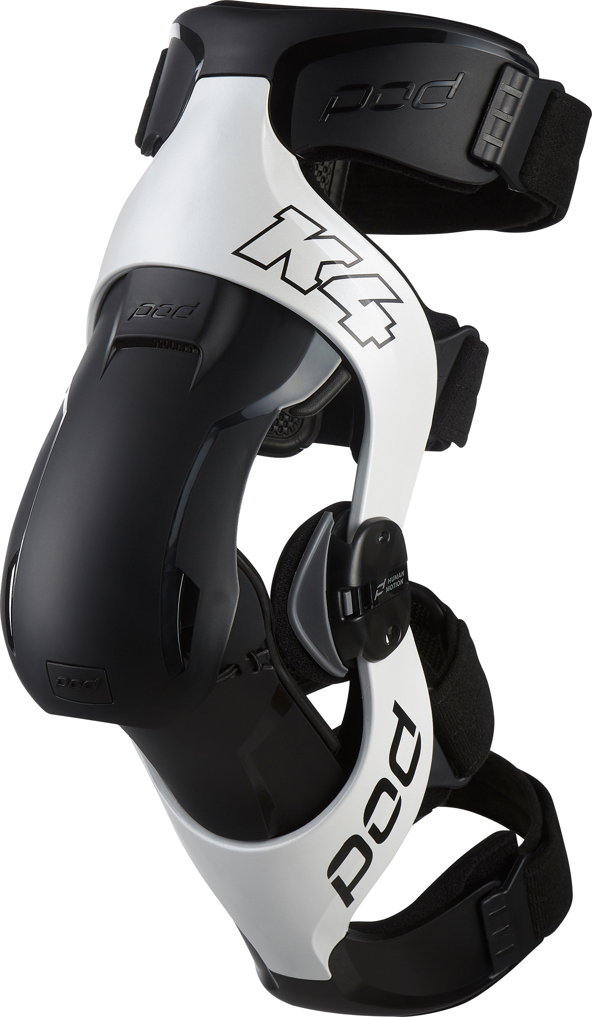 K4 V2.0 Knee Brace (Lt) White/Black Md/Lg